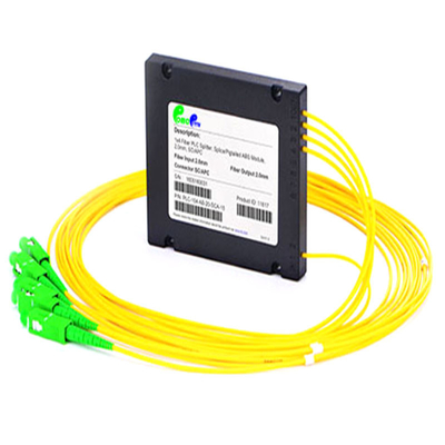 1650nm ABS Cassette PLC Splitter FTTx Tools Optical Fiber Coupler